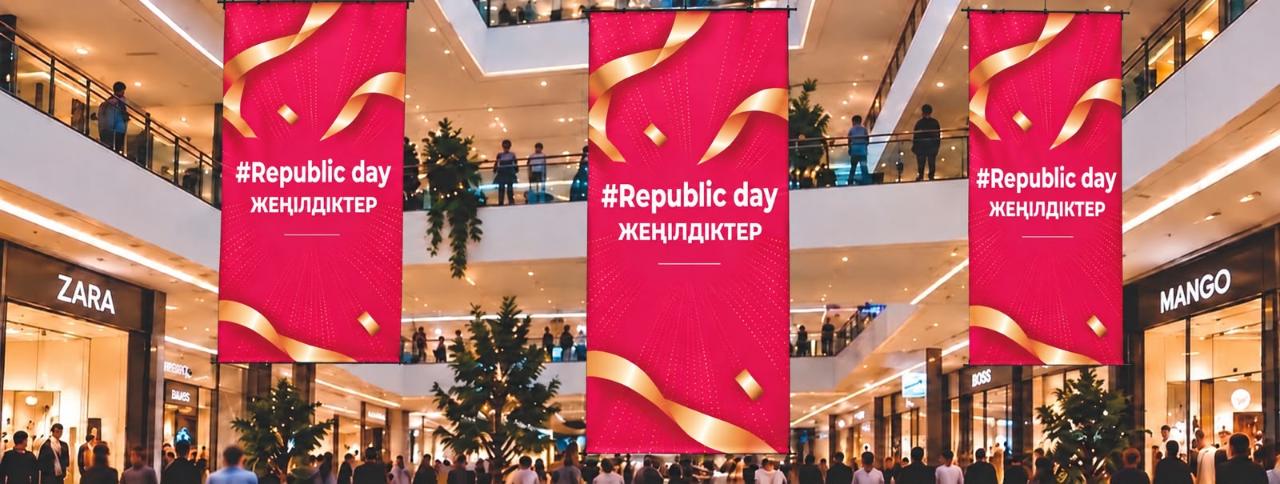 Акции Republic Day и Bereke Fest ко Дню Республики