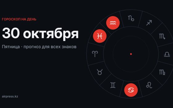 Гороскоп на 30 октября 2026: Ракам — прилив уверенности, Овнам — опора в доме