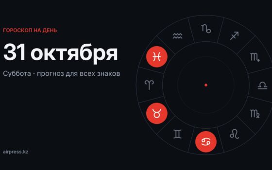 Гороскоп на 31 октября 2026: Скорпионам — ход в карьере, Козерогам — плечо партнёра