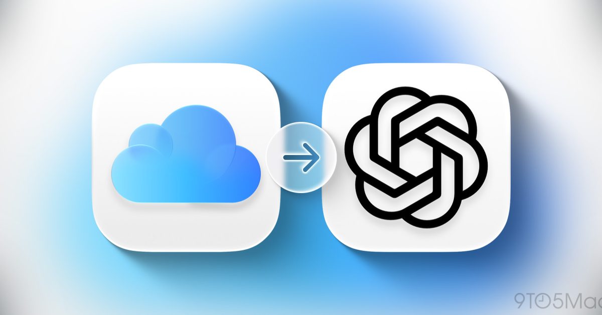 Иллюстрация: сервисы iCloud и чат-бот ChatGPT
