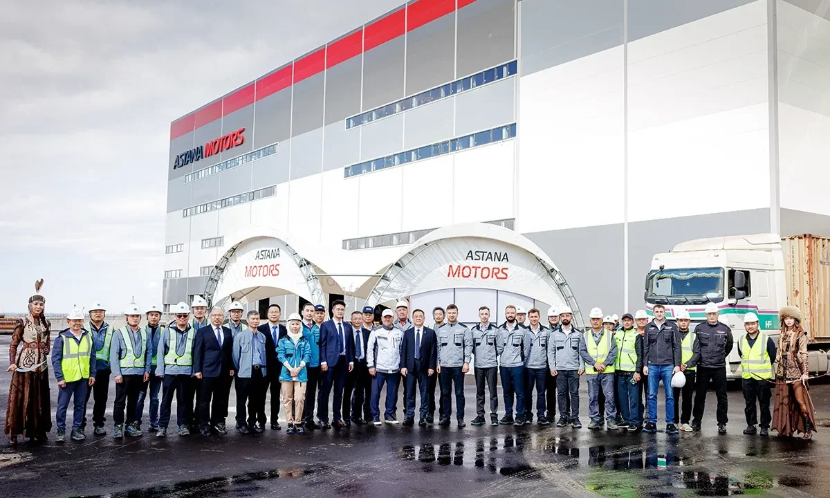 Автомобильный завод Astana Motors Manufacturing Kazakhstan (AMMKZ) в Алматы