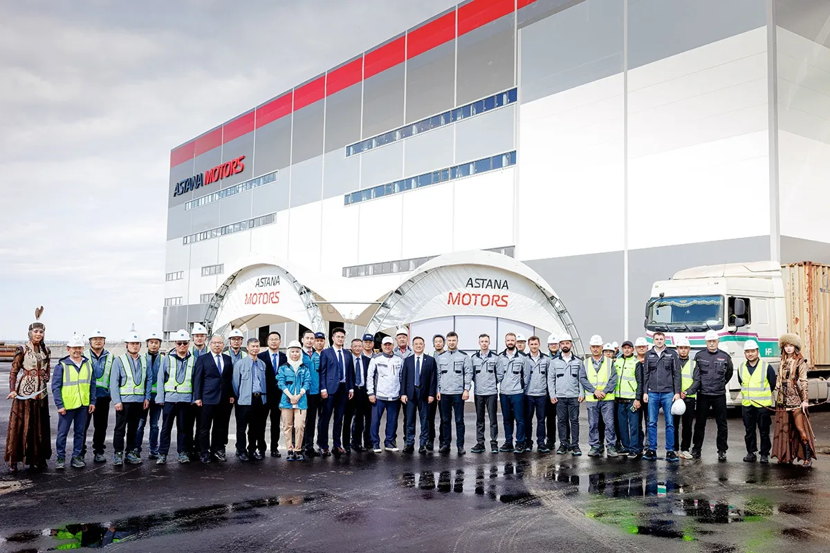 Алматыдағы Astana Motors Manufacturing Kazakhstan (AMMKZ) автомобиль зауыты