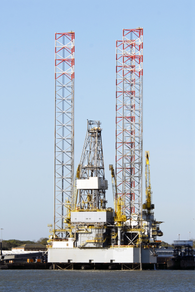 Самоподъёмная буровая установка Prospector 5, затонувшая у побережья Габона