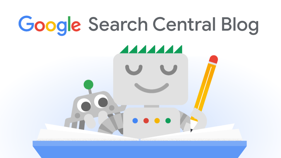 Обложка блога Google Search Central, где компания объявила о поддержке общего запрета на обучение ИИ
