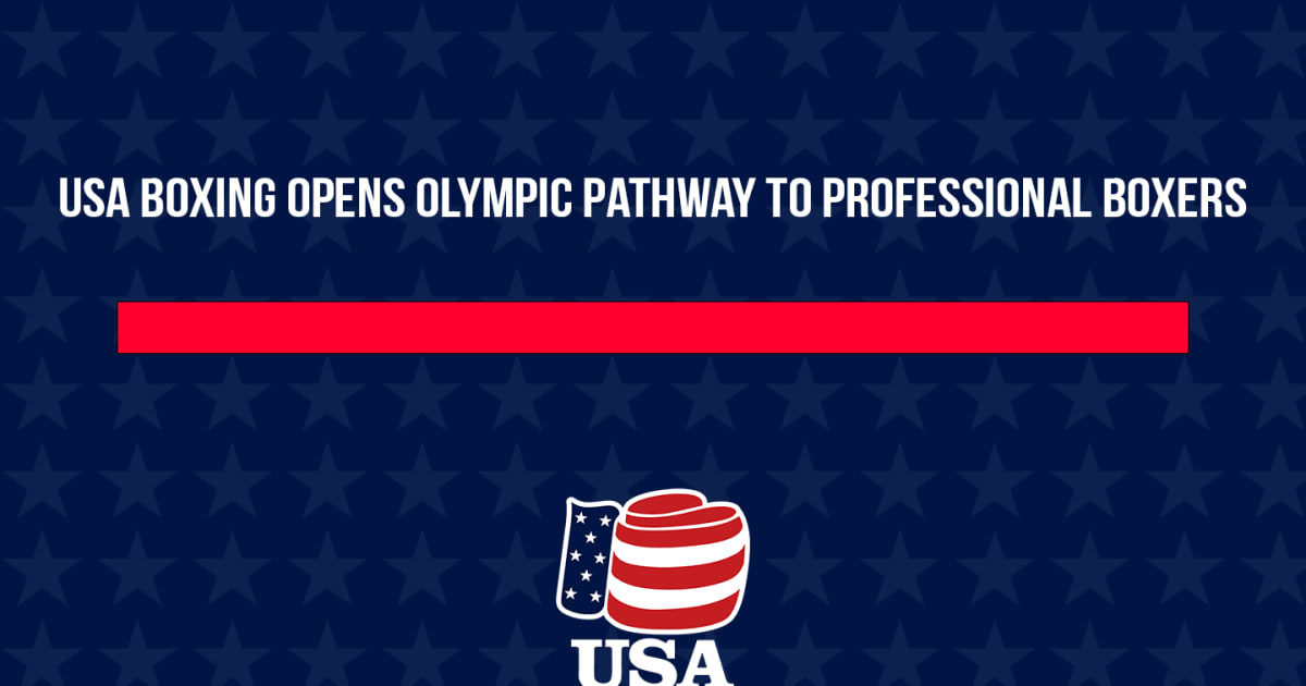 Графика USA Boxing о программе отбора профессиональных боксёров на Олимпиаду-2028